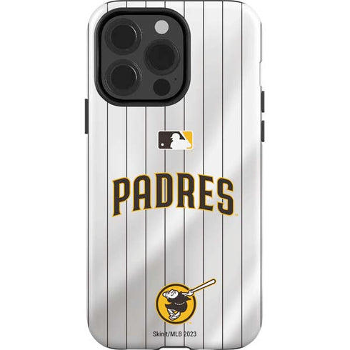 MLB San Diego Padres Home Jersey iPhone 15 Pro Impact Case